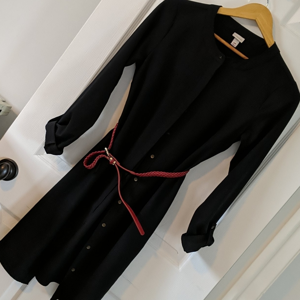 Button down shirt dress